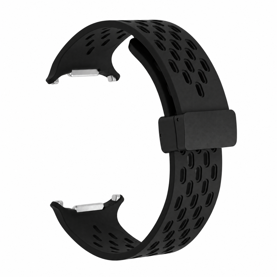 Cellect Galaxy Watch7/Ultra lyukacsos mágneses szil. óraszíj, 24 mm