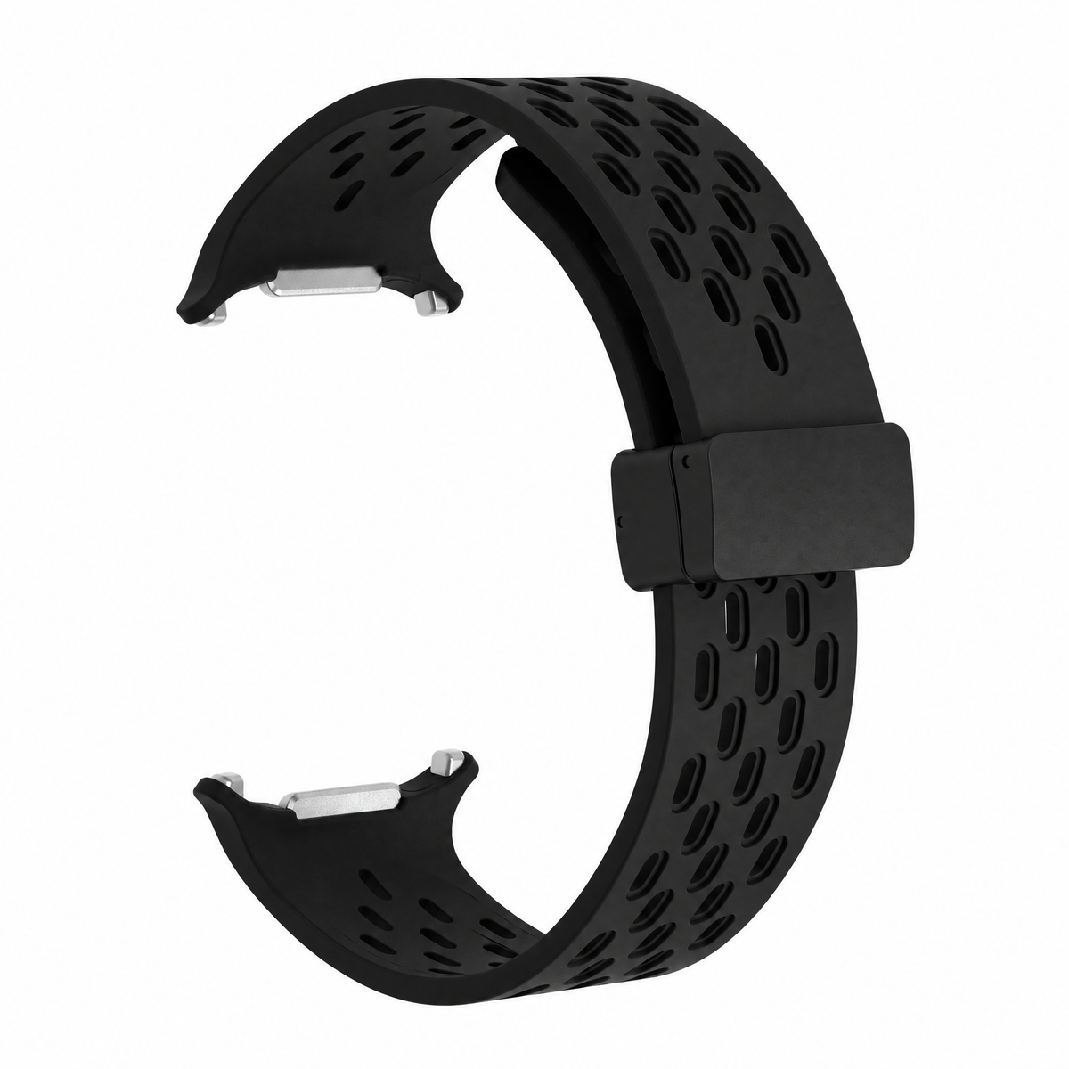 Cellect Galaxy Watch7/Ultra lyukacsos mágneses szil. óraszíj, 24 mm