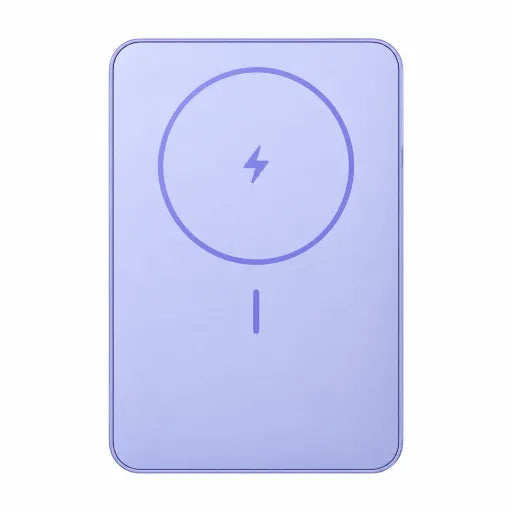 Xiaomi Slim Magnetic lila színű Power Bank, 5000 mAh