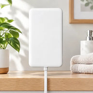 Xiaomi Magnetic fehér Power Bank 10000mAh beépített Usb-C kábel