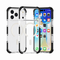 Cellect iPhone 18 Pro fekete mágneses ütésálló szilikon hátlap