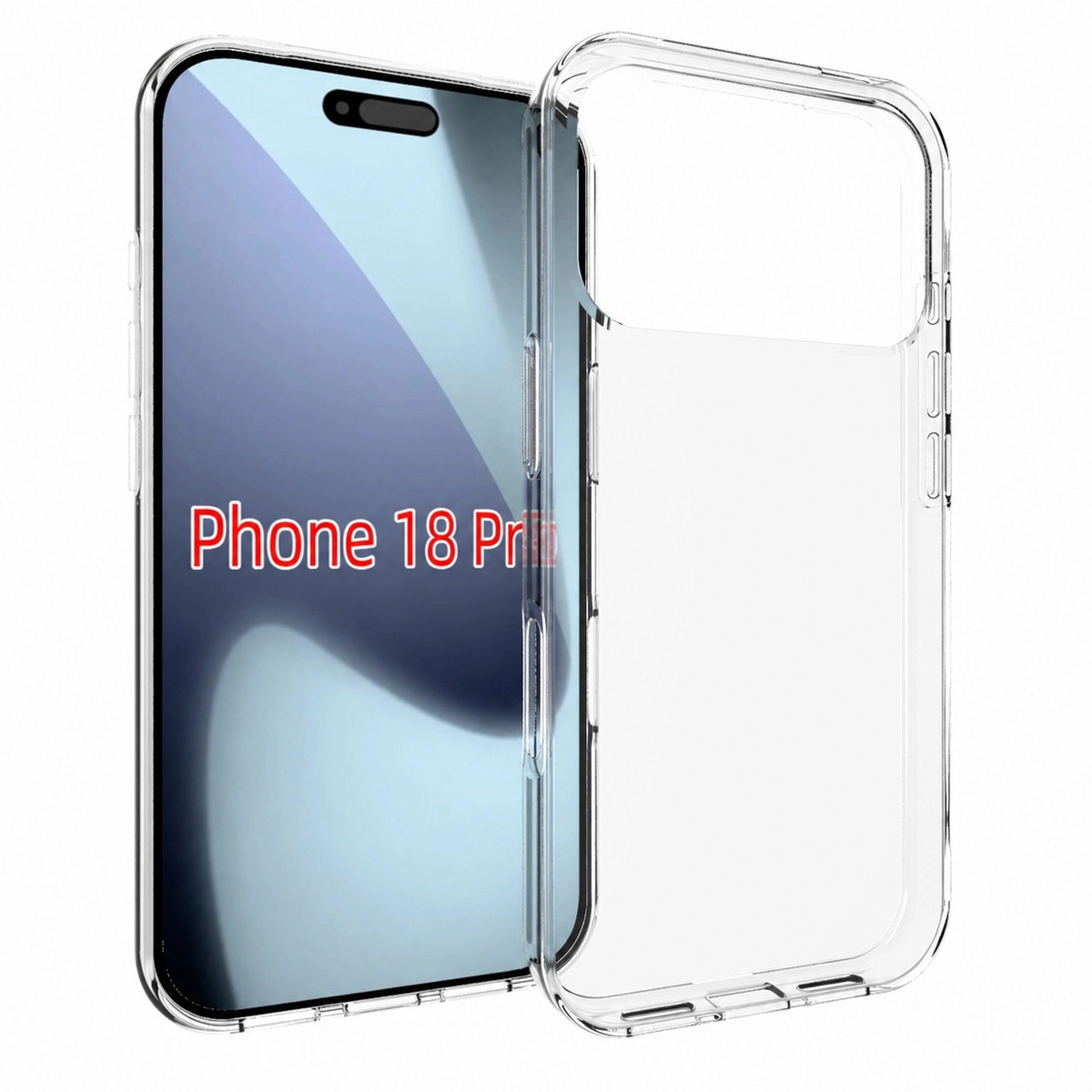Cellect iPhone 18 Pro vékony TPU szilikon hátlap