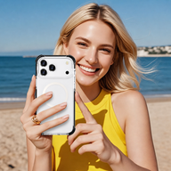 Cellect iPhone 18 Pro fekete mágneses ütésálló szilikon hátlap