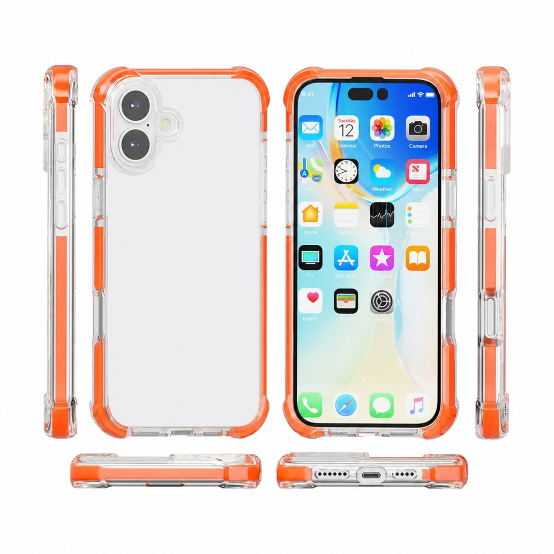 Cellect iPhone 16 Plus ütésálló szilikon hátlap