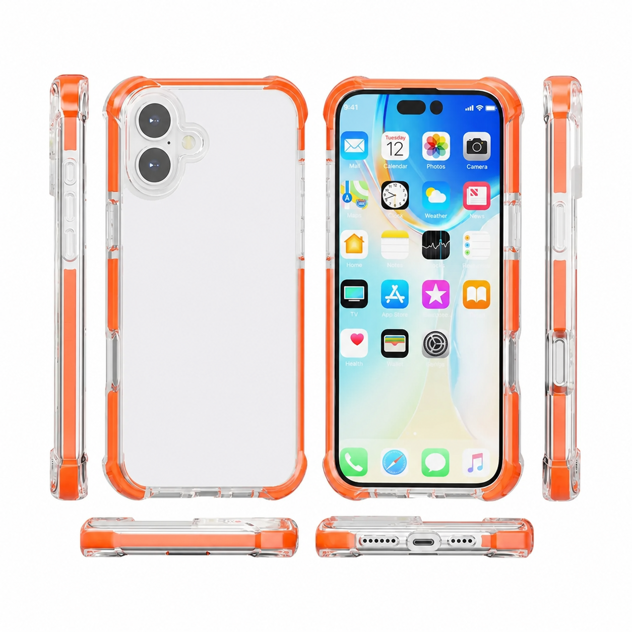 Cellect iPhone 16 Plus ütésálló szilikon hátlap