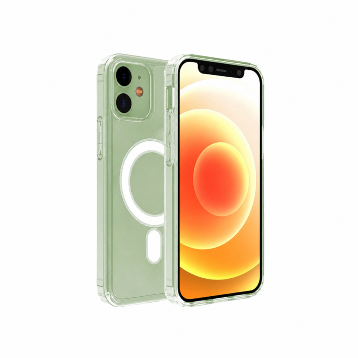 Cellect iPhone 12 Mini TPU+PC mágneses szilikon tok