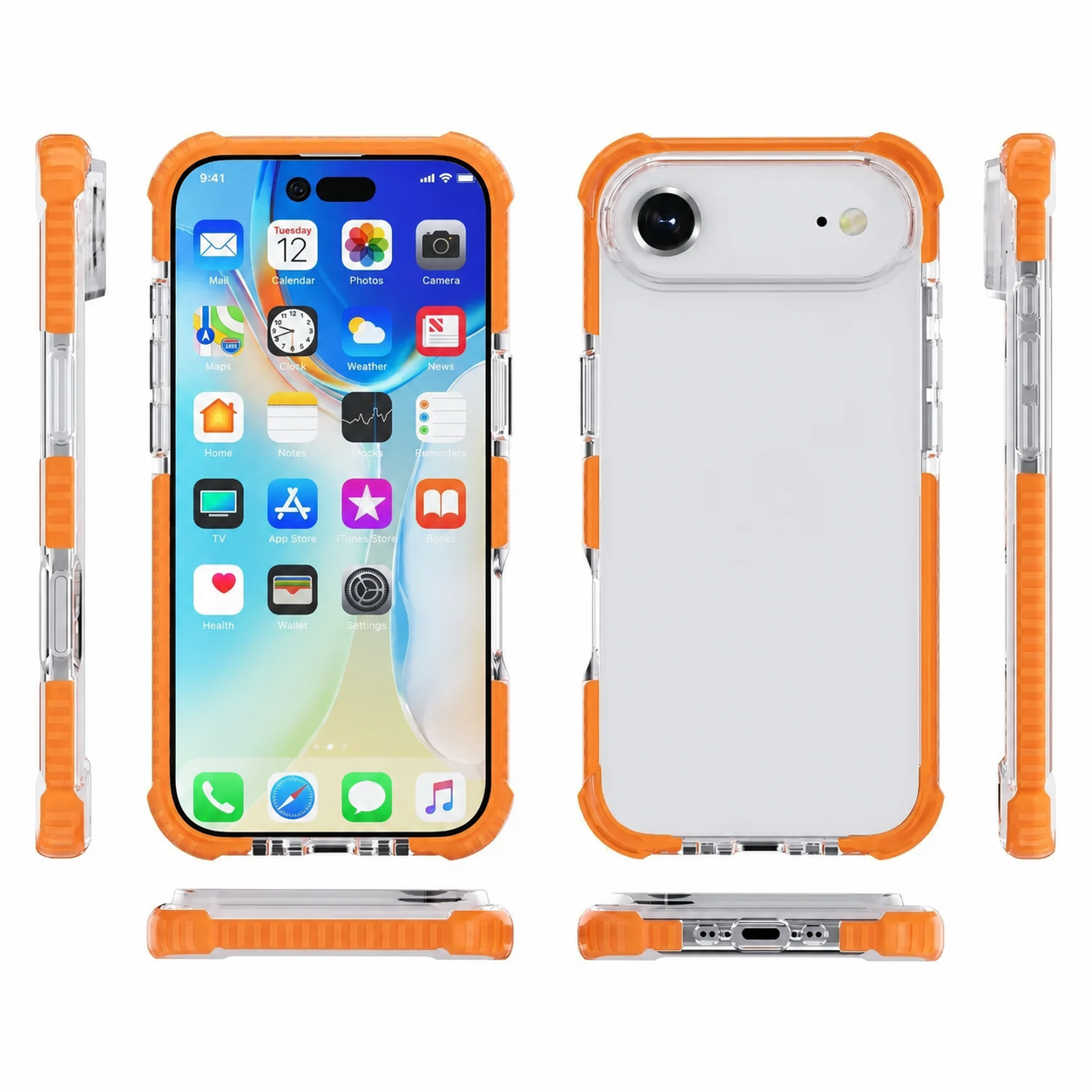 Cellect iPhone Air ütésálló szilikon hátlap