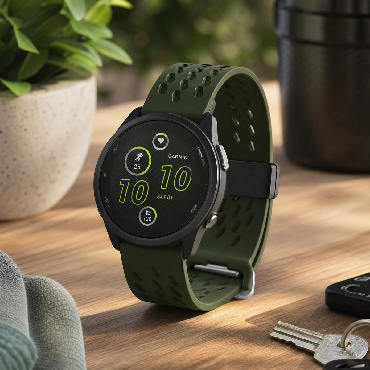 Cellect Galaxy Watch7/Ultra lyukacsos mágneses szil. óraszíj, 24 mm