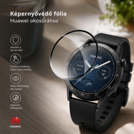 Cellect Huawei Watch GT 3 3D kijelzővédő fólia, 46 mm