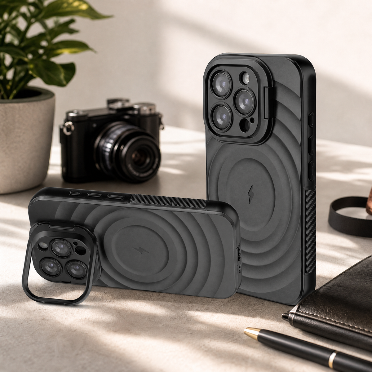 Cellect iPhone 16 Pro mágneses ütésálló tok