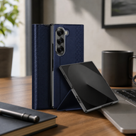 Cellect Samsung Galaxy Fold 6 kinyithatós tok, Sötétkék