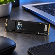 Samsung 990 EVO Plus NVMe 2.0 SSD, R7150 W6300 2TB 1200 TBW