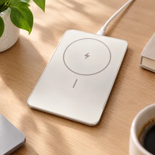 Xiaomi Slim Magnetic arany színű Power Bank, 5000 mAh