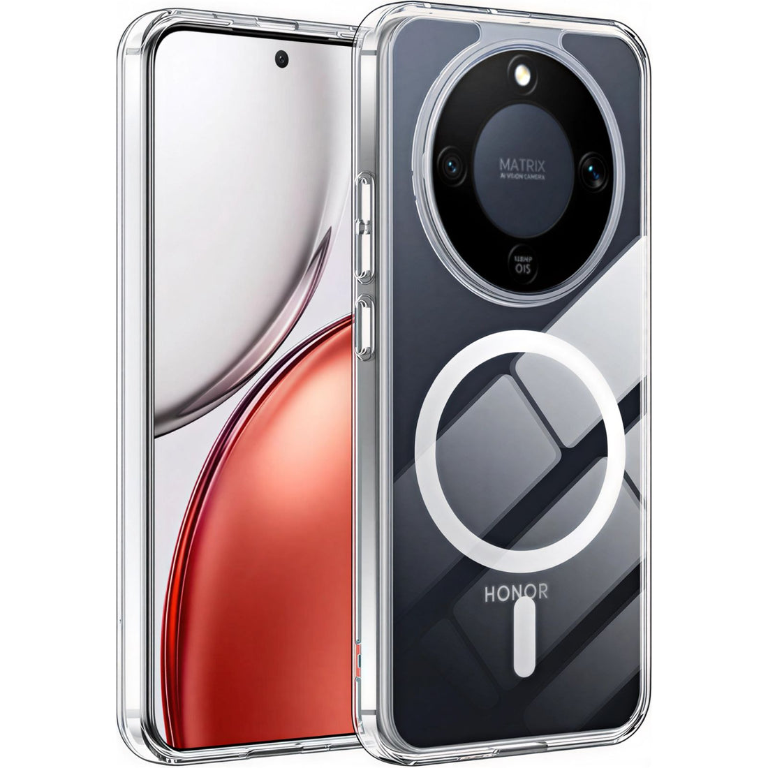 Cellect Honor Magic 8 Lite mágneses szilikon tok, Átlátszó